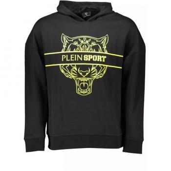 Plein Sport FIPS218 Black Cotton Sweatshirt - Men's M