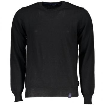 North Sails Black Hydrowool Long Sleeve Crew Neck Sweater - 3XL