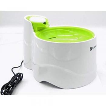 Bebedero Fuente Automática Flamingo Bellagio Verde 2000 ml para Perros y Gatos
