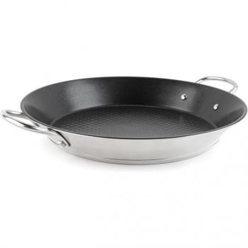 Jata HPAE2132 - Paellera de inducción de acero inoxidable 32 cm