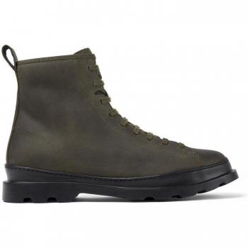 Camper K300245-027 Brutus - Botas de hombre verdes en piel