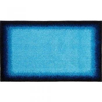 Base Bad-alfombra Avalon, azul, acrílico, azul, 70 x 120 cm