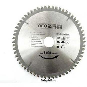 YATO YT-6091 - TCT hoja de aluminio 200x30x60mm