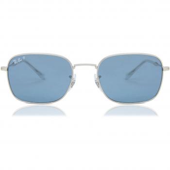 Ray-Ban RB3706 Asian Fit Polarized 003/S2 Men's Sunglasses Silver Size 54