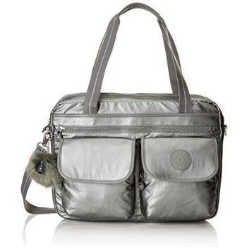 Kipling MARIC Maletín, 40 cm, 11 liters, Gris