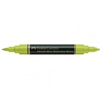Faber-Castell Albrecht Durer Marcador de Acuarela de Doble Punta, Verde