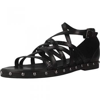 Sandalias de Mujer Geox D Kolleen Negra con Punta Abierta Talla 36