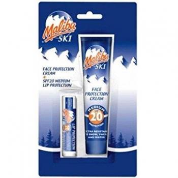 Ski Duo Pack Crema Facial Protectora Solar 40 ml y Bálsamo Labial SPF20