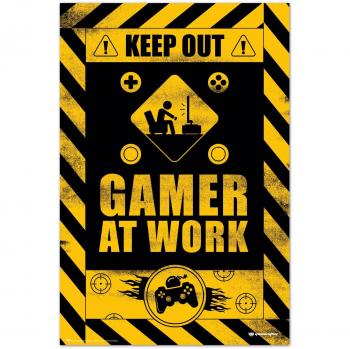 Erik Editores Gameration Gamer At Work Poster 91.5 x 61 cm