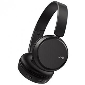 Auriculares inalámbricos JVC HA-Z37W, Diadema Plegable, Bluetooth 5.2, Negro, 35h de batería y micrófono ON/OFF