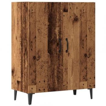 Aparador de madera de ingeniería envejecida 70x34x90 cm Vidaxl Marrón