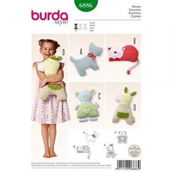 Burda Patrón 6886 Cojines