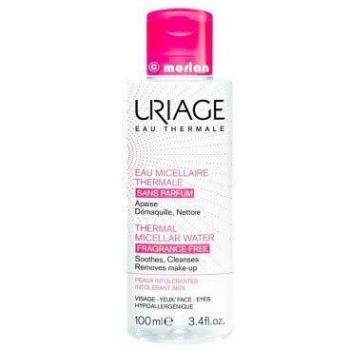 Uriage Agua Thermal Micelar Desmaquillante Piel Con Rojeces, 100ml