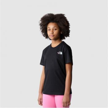 Camiseta de niña The North Face con diseño estampado en la espalda