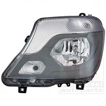 Faro Delantero Izquierdo Van Wezel H7 para Mercedes-Benz 906-820-2361