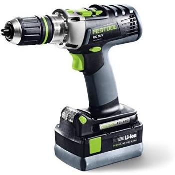 Festool PDC 18/4 Li 4 2 Plus - Taladro atornillador de percusión de batería Festool