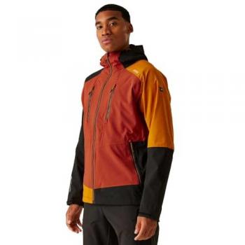 Regatta Men's 3-in-1 Waterproof Jacket Sacramento X Red Ochre/Black