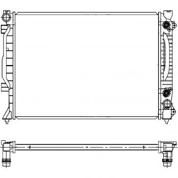 Hella  8MK 376 781-031 radiador