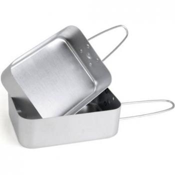 Trail Aluminium - Pack 2 de set de cocina para acampada de running