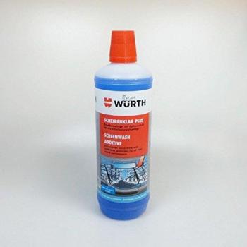 3 x Würth limpiacristales de 1000 ml con discos de protección contra heladas con discos de clara