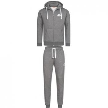 Chándal Lonsdale Croachy Gris para Hombre, Talla L, incluye chaqueta y pantalones, material suave y cómodo, diseño moderno con logo de la marca