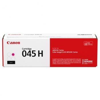 Canon 045H High Yield Original Magenta Toner Cartridge - Yields 2200 Pages