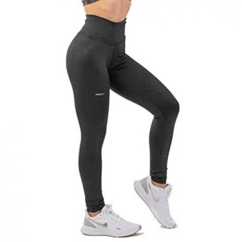 Nebbia Leggings de Cintura Alta Python Snakeskin 407, color negro, talla L, para mujer
