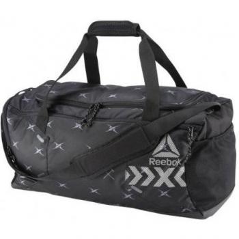 Reebok OS M 48L Grip C Bolsa de Deporte, Niños, Negro, Talla Única