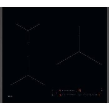 Encimera de Inducción AEG TO63IV0FFB - 60 cm, 3 Zonas de Cocción, PowerBoost, Hob2Hood, Negra