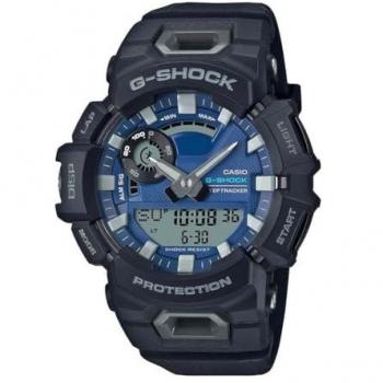 G-Shock GBA-900CB-1AER Multifunction Quartz Watch with Blue Hybrid Dial and Black Bio-Based Resin Strap