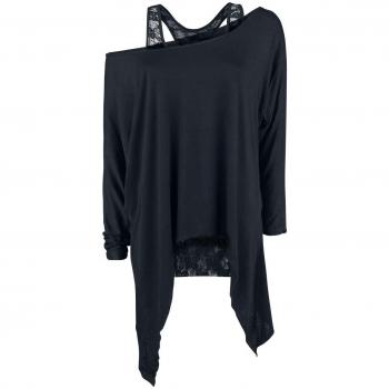 Gothicana by EMP Busting Loose Camisa Manga Larga Negro XXL