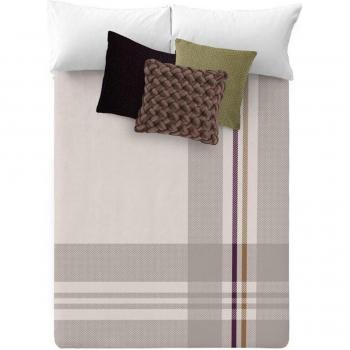 Manta de cama jacquard cuadro escocés Manterol