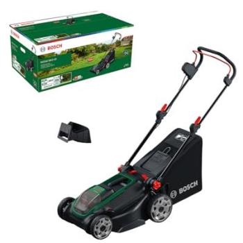 Cortacésped inalámbrico Bosch Rotak 18V2-43, ancho de corte 43 cm, sin batería ni cargador