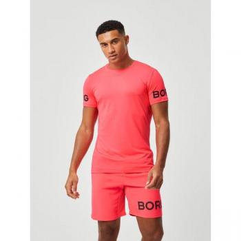Björn Borg Borg T-shirt Pink, XL