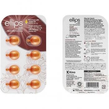 Ellips Hair Vitamin Ginseng & Honey Moisturizing Oil for Hair 8 pcs
