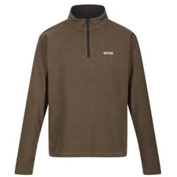 Regatta Men's Thompson Lightweight Half Zip Fleece Jacket, Color: Crocodile/Brown/Tan, Size: XXL/44 Regular