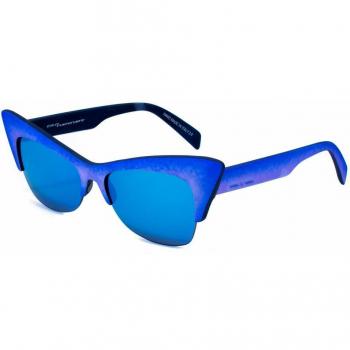 Italia Independent Women's Sunglasses 0908-021-017, Blue, 59mm