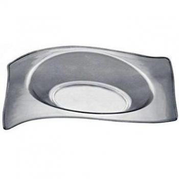 Plato Degustación Reutilizable Flat Transparente 8x6,6cm - Pack de 500 Uds