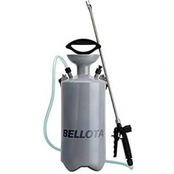 Bellota Puverizador con Mochila de pulverización a presión, Mochila de 5 litros para fumigar con Lanza 3710-05, Gris