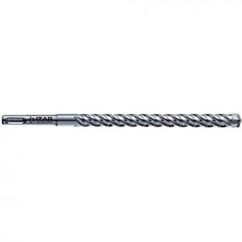 Izar 32061 Broca-Martillo SDS Plus Zentro 4+, Hormigón Reforzado, 1891, 10.0 mm Diámetro Corte, 200 mm Longitud Corte, 265 mm Longitud