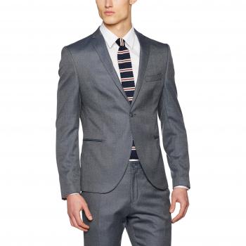 SELECTED HOMME SHDONE-LOUAME BLAZER STS, Chaqueta de traje Hombre, Gris