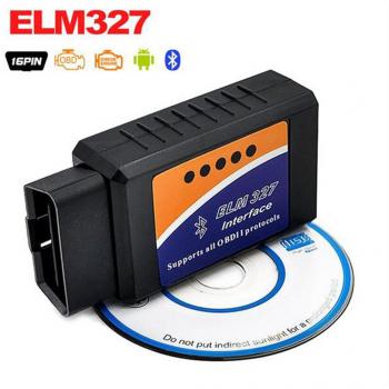 Herramienta de análisis de diagnóstico automotriz por Bluetooth escáner de código ELM327 OBD2/OBD-II Lector de código compatible con Android