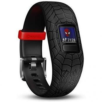 Garmin Vívofit Jr. 2 - Monitor de actividad para niños, Marvel Spider-Man - Black