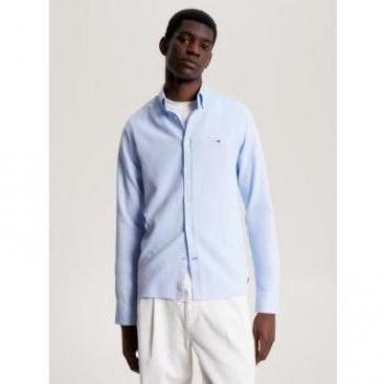 Tommy Hilfiger Casual Shirt, Blue, Male, Size: L