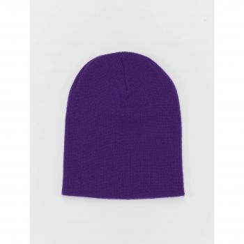 Flexfit Unisex Heavyweight Purple Beanie