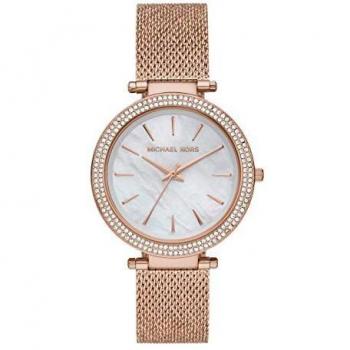 Michael Kors Women's Watch DARCI, 39 mm case size, Three Hand movement, Stainless Steel strap