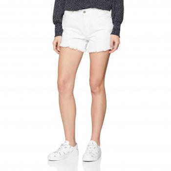 Only Onldivine Crop Dnm NJ, Pantalones Cortos para Mujer, Blanco White,