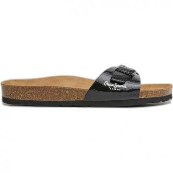 Sandalias Anatómicas Oban Ferrara para mujer de Pepe Jeans en color negro