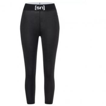 Super.Natural Tundra175 3/4 Merino Leggings for Women (Jet Black)