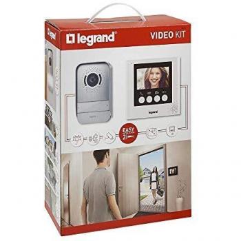 Legrand - Kit de Portero automático con Pantalla, Gris, LEG369110